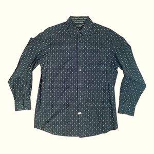 Crazy Horse by Claiborne Size Large Mens dress shirt button down collared shirt